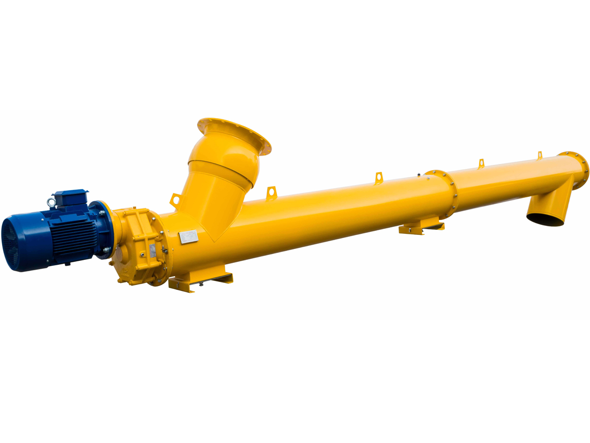 螺旋輸送泵在攪拌站設備上的應用