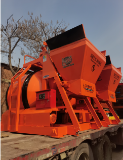 2臺JZM650攪拌機發(fā)往四川