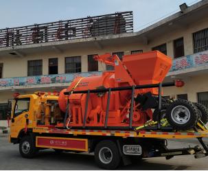 JZC1000攪拌機發(fā)往新疆