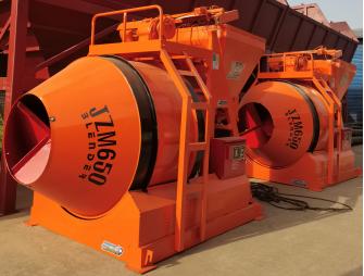 2臺JZM650攪拌機發(fā)往甘肅