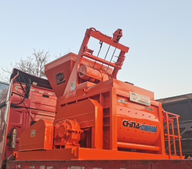 JS500攪拌機發(fā)往湖南