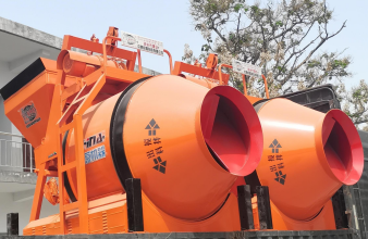 2臺JZM500攪拌機發(fā)往甘肅