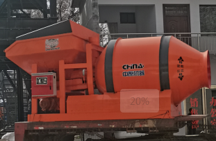 JZM750攪拌機發(fā)往四川