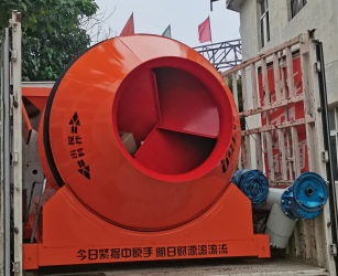 摩擦750攪拌機發(fā)往河南新鄭